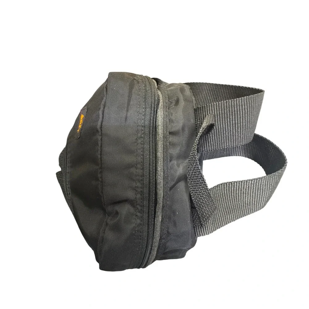 REI Mini Backpack Black Nylon Mesh Front Pocket Adjustable Straps Daypack Bag